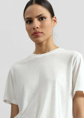 Amal Fluid Tee White - Women