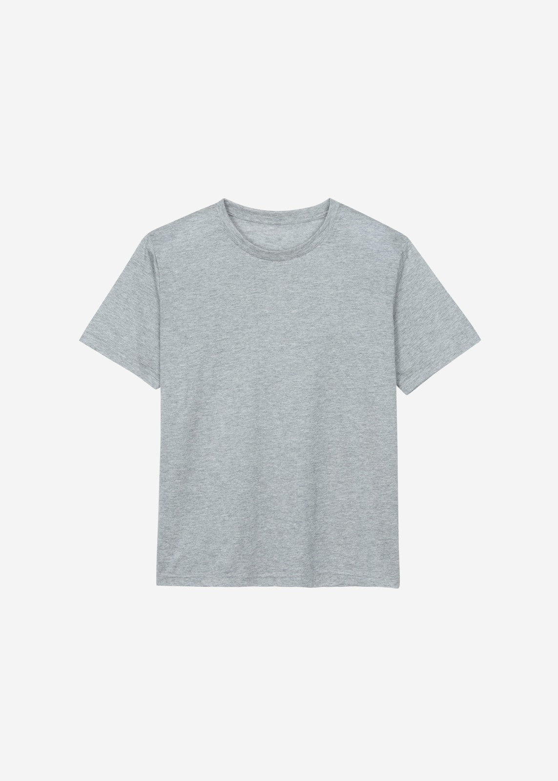 Amal Fluid Tee Grey Melange - Women