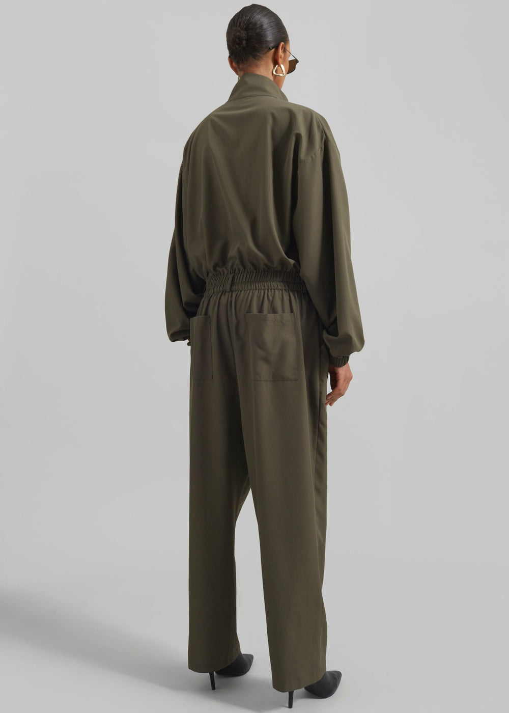 Tropez Jumpsuit Khaki - Women