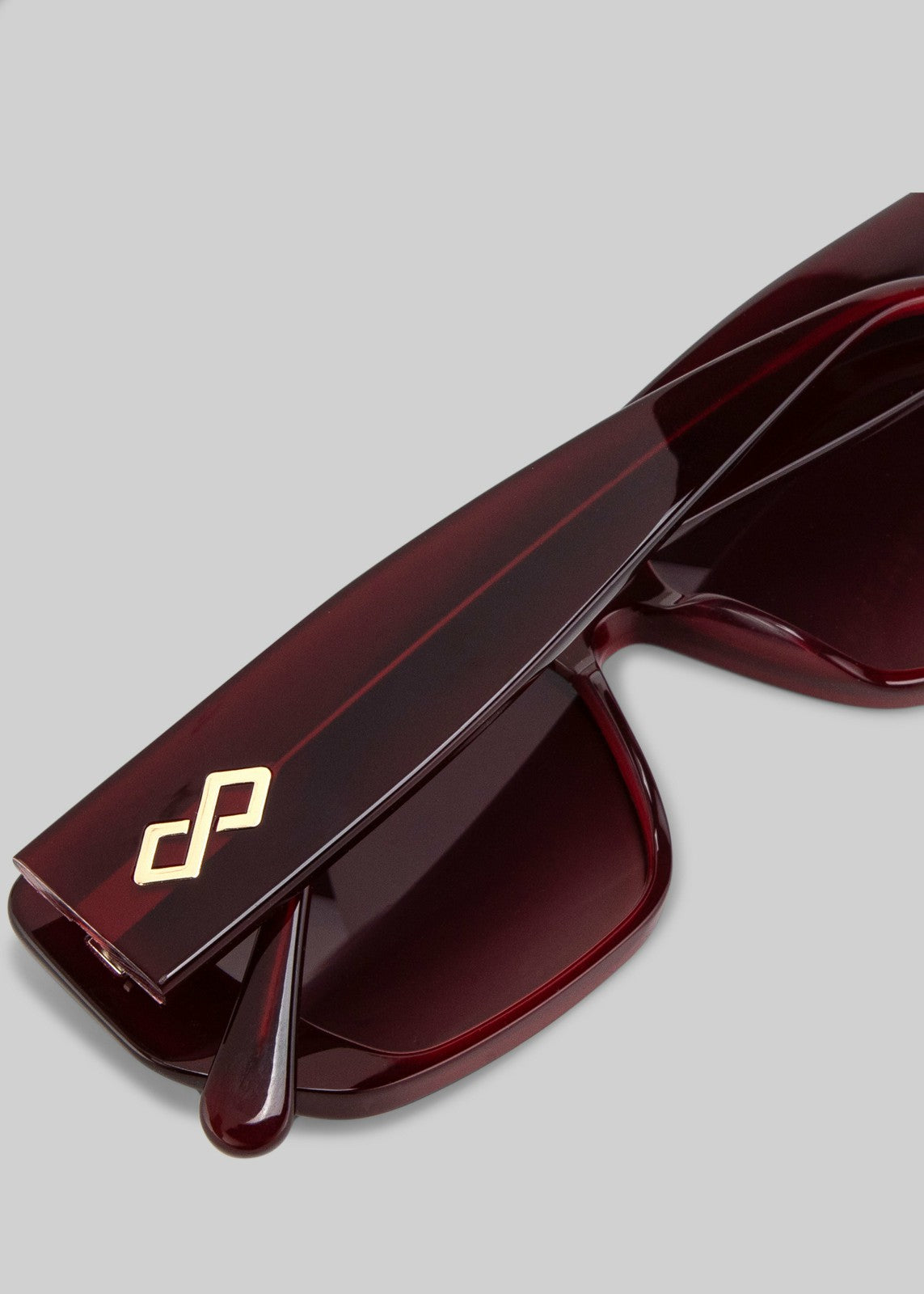 Karen Wazen x TFS Frankie Sunglasses Burgundy - Women