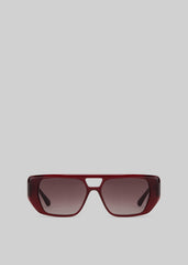 Karen Wazen x TFS Frankie Sunglasses Burgundy - Women
