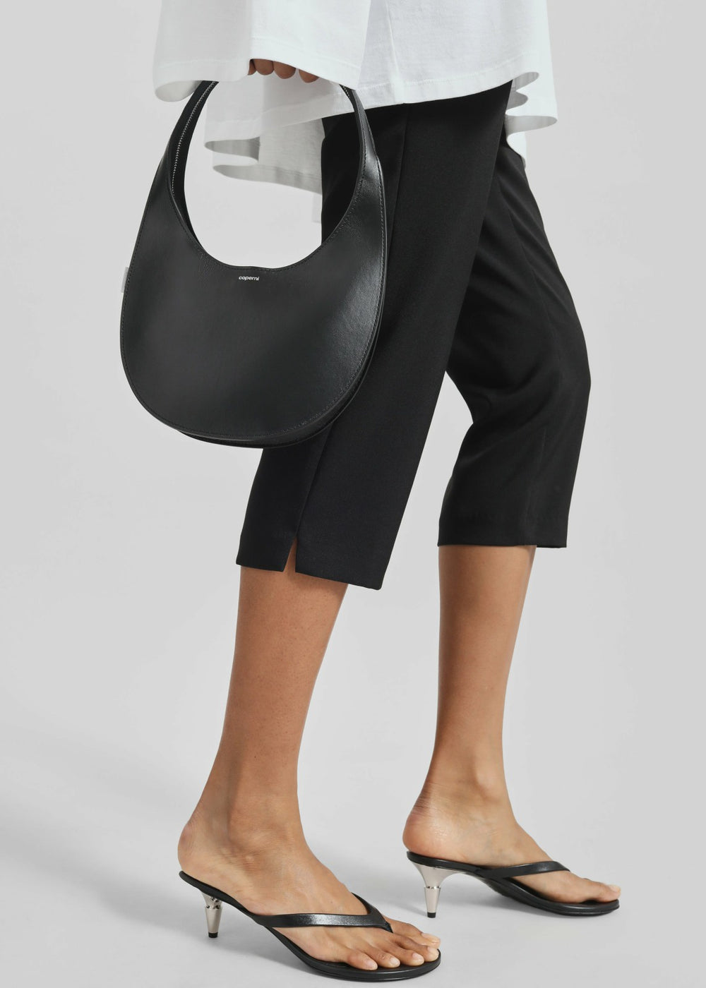 Coperni Double Gusset Swipe Bag Black - Women