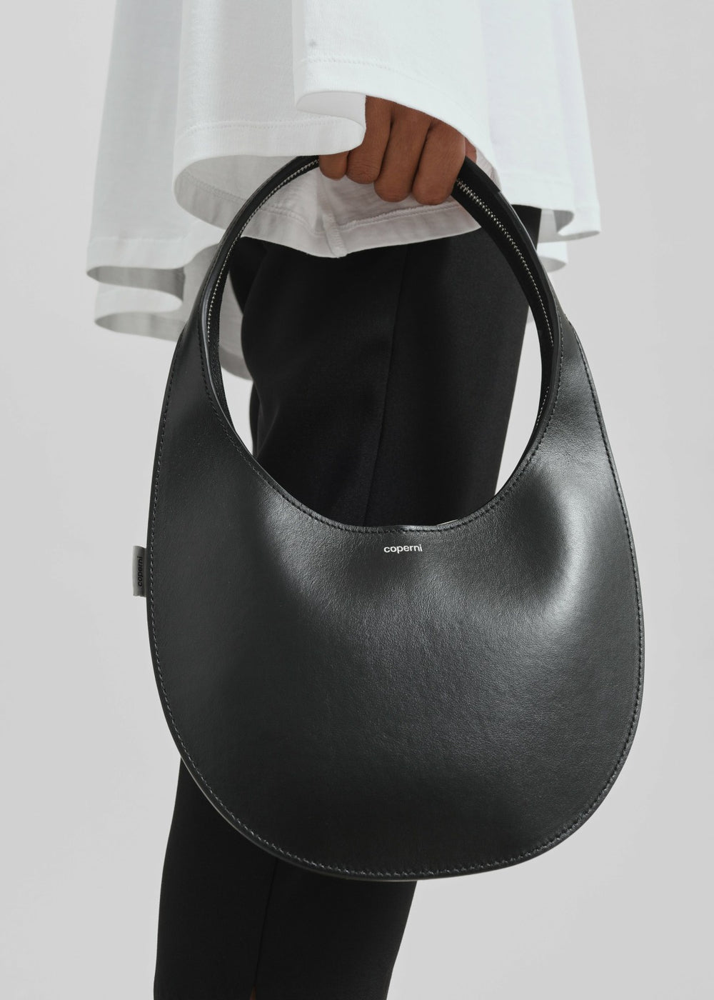 Coperni Double Gusset Swipe Bag Black - Women
