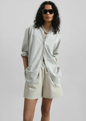 Alven Belted Shirt Stone - Women