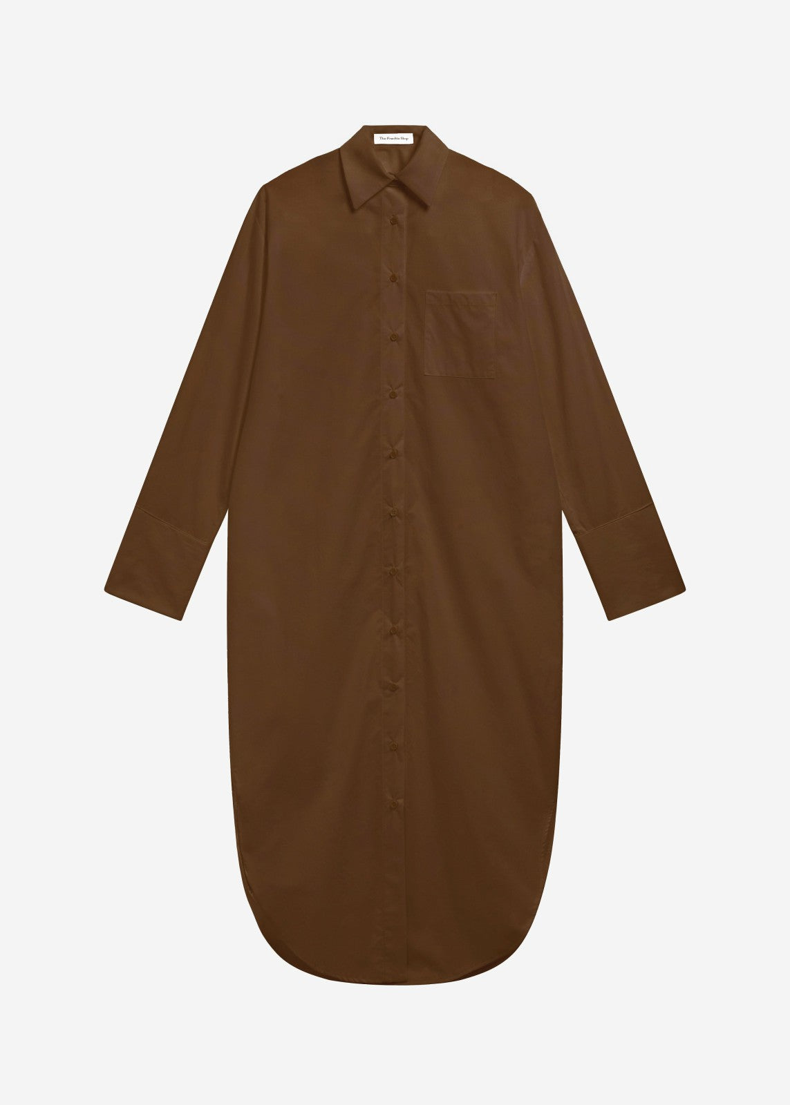 Helena Shirt Dress Brown - Women