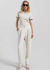 Dina Pleated Trousers Cream - Women