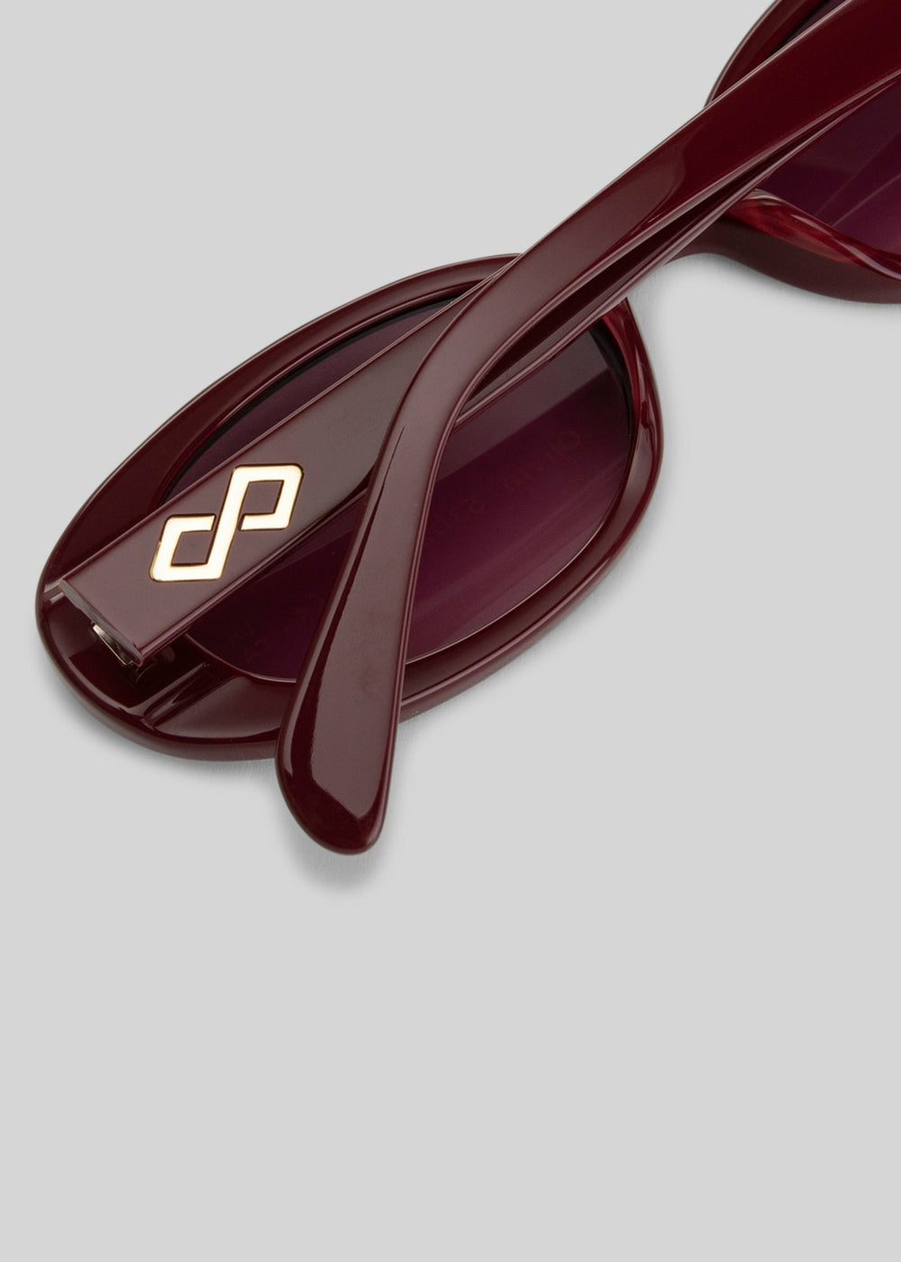 Karen Wazen Olivia Sunglasses Burgundy - Women