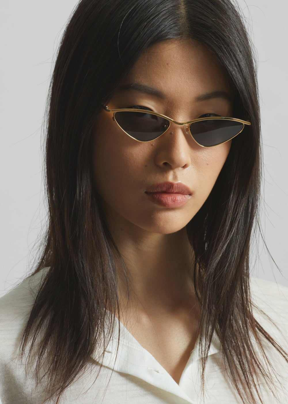 Karen Wazen Zoe Sunglasses Gold - Women