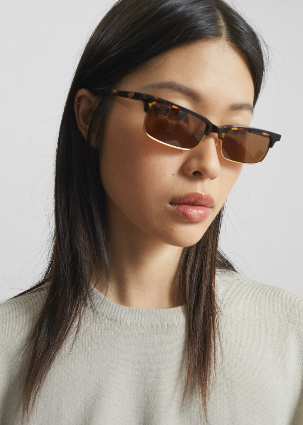 Karen Wazen Iris Sunglasses Tortoise - Women