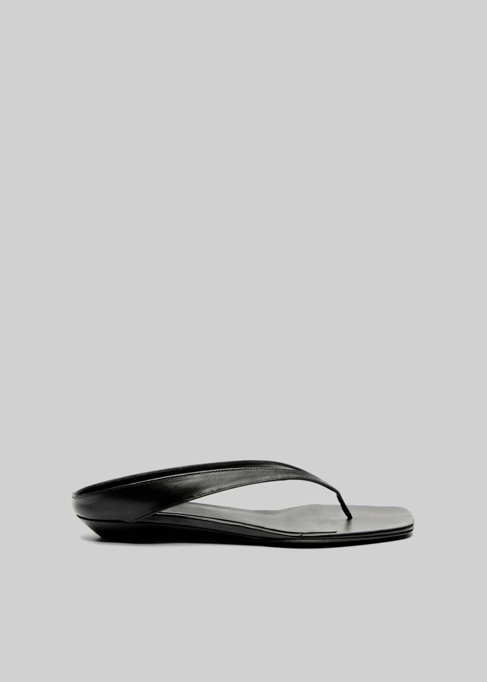 Loulou de Saison Coda Nappa Leather Sandals Black - Women