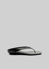 Loulou de Saison Coda Nappa Leather Sandals Black - Women