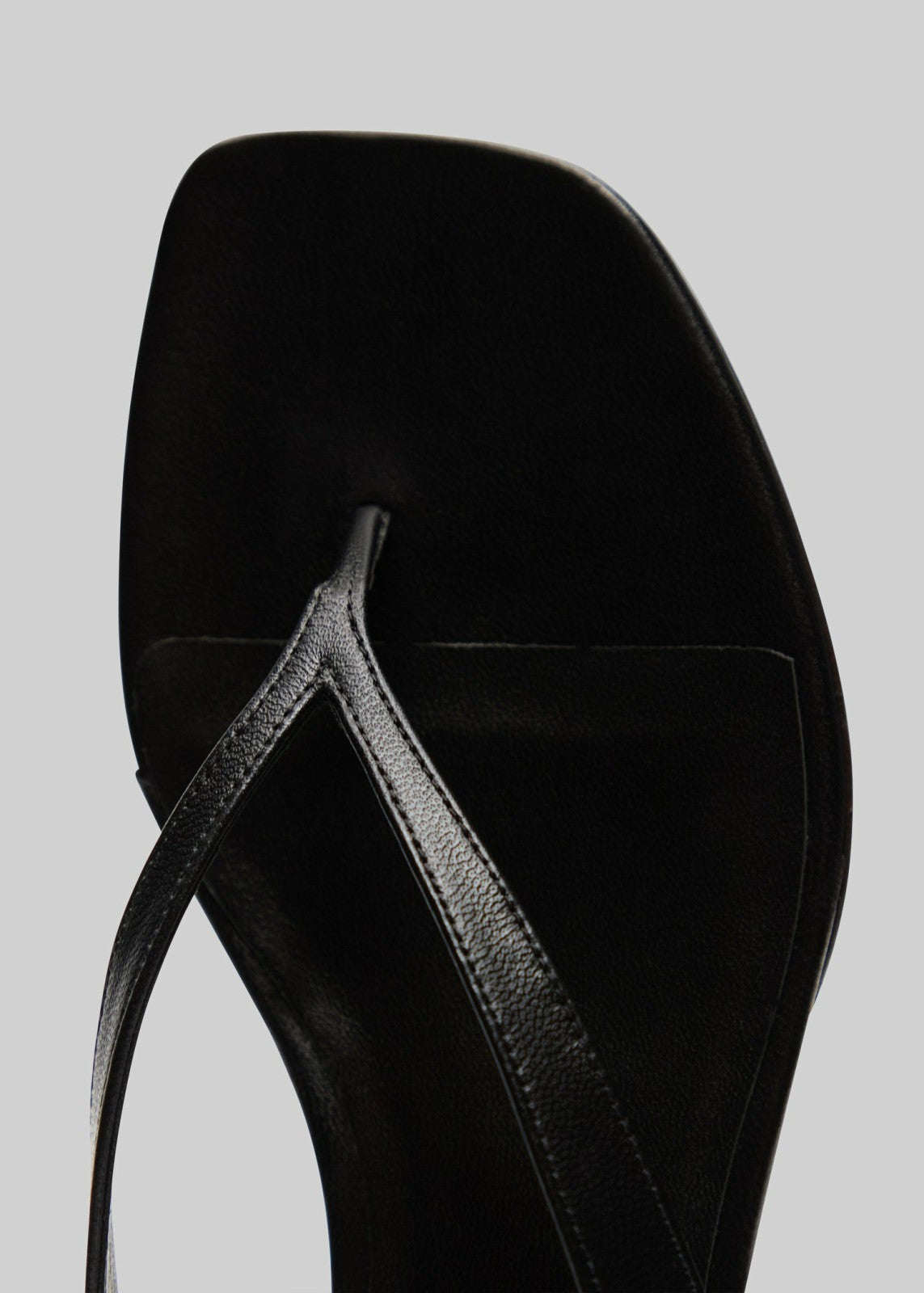Loulou de Saison Coda Nappa Leather Sandals Black - Women