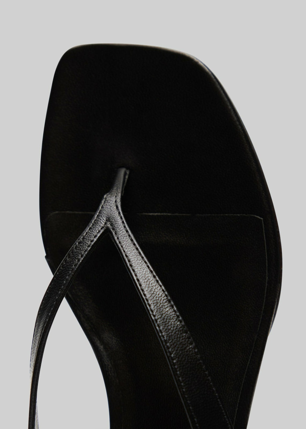 Loulou de Saison Coda Nappa Leather Sandals Black - Women