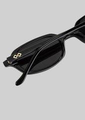 Karen Wazen Carolyn Sunglasses Black - Women