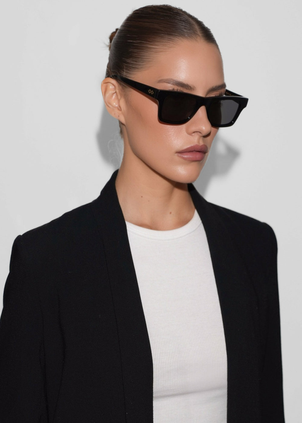 Karen Wazen Harper Sunglasses Black - Women