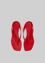 Loulou de Saison Coda Nappa Leather Sandals Tomato - Women