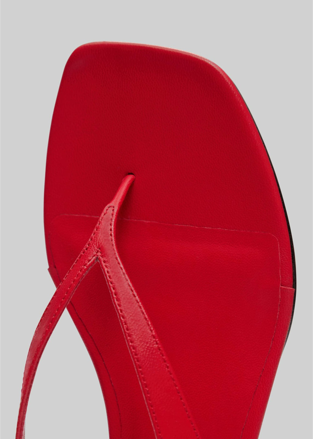 Loulou de Saison Coda Nappa Leather Sandals Tomato - Women
