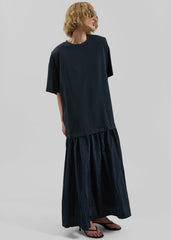 Endell Drop-Waist T-Shirt Dress Navy - Women