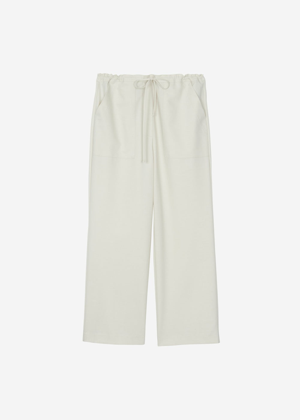 Ronne Straight Trousers Cream - Women