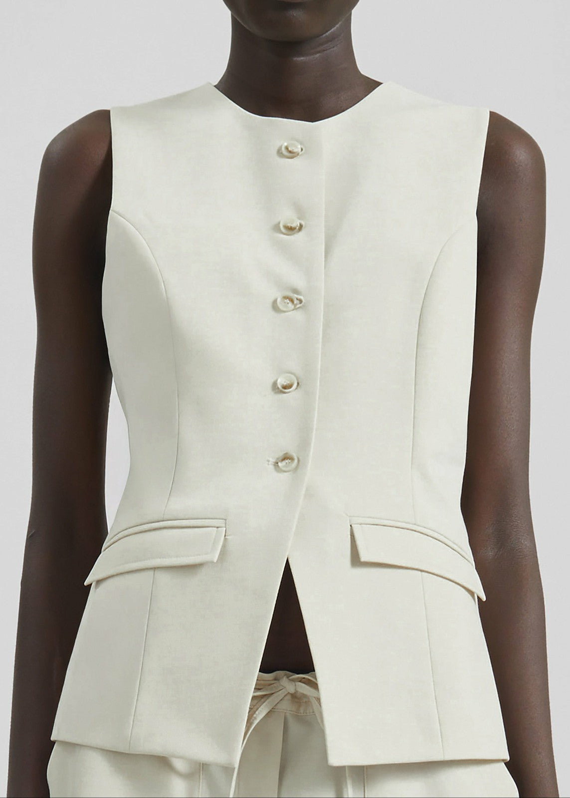 Ronne Vest Cream - Women