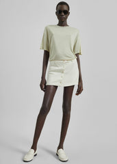 Ronne Mini Skirt Cream - Women