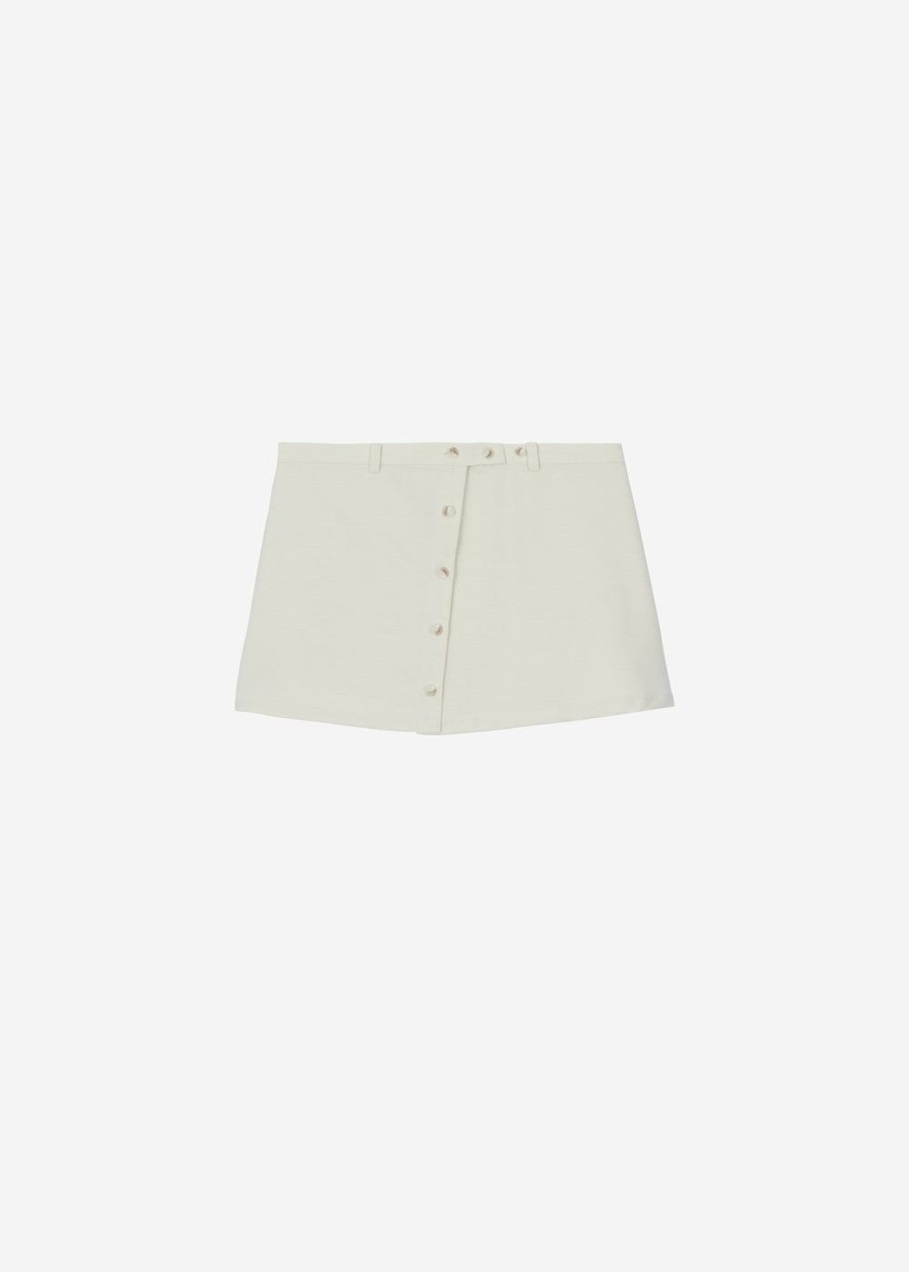 Ronne Mini Skirt Cream - Women
