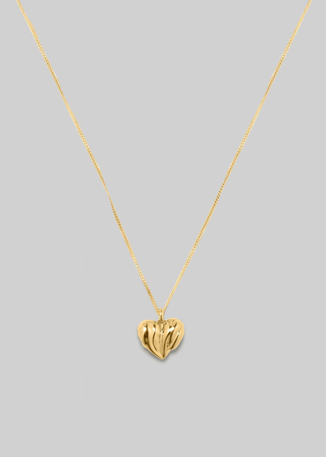 Completedworks Small Heart Locket Necklace Gold - Women