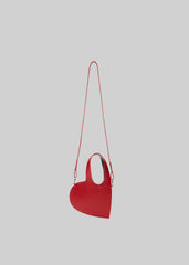 Coperni Crossbody Baby Heart Tote Bag Red - Women
