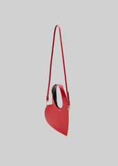 Coperni Crossbody Baby Heart Tote Bag Red - Women