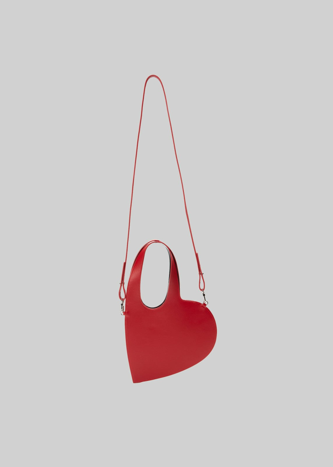 Coperni Crossbody Baby Heart Tote Bag Red - Women