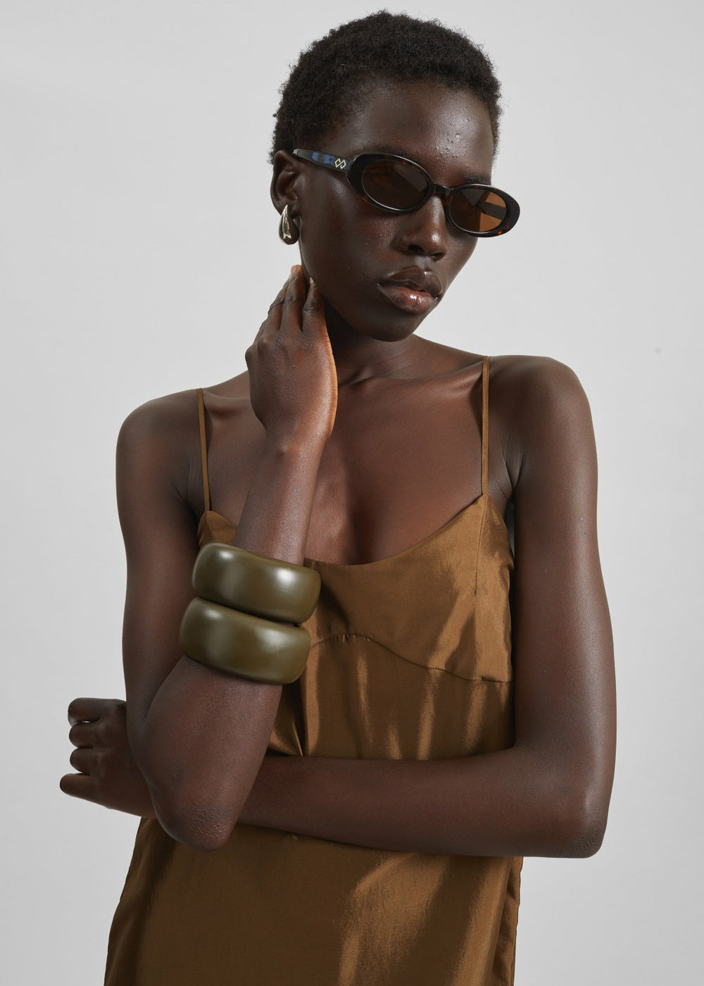 TFS Matte Bangle Moss Green - Women