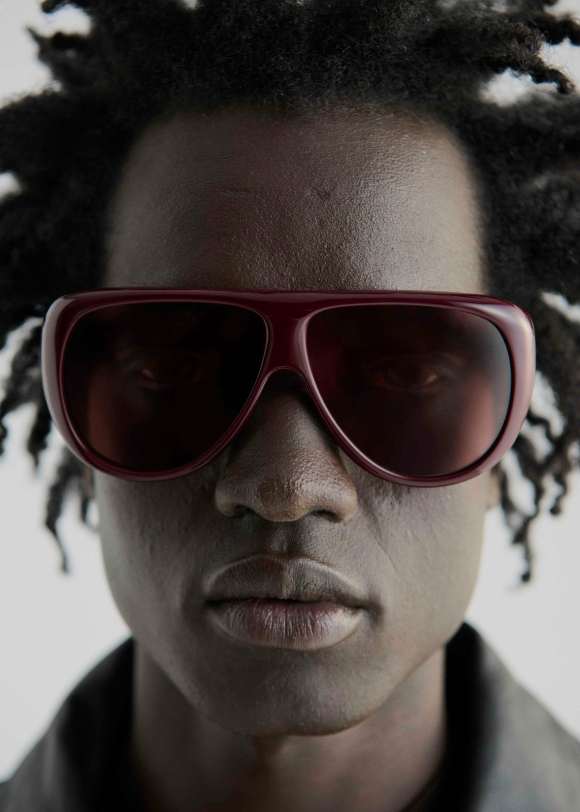Port Tanger Gambia Sunglasses Crimson Acetate/Tobacco Lens - Men/Women
