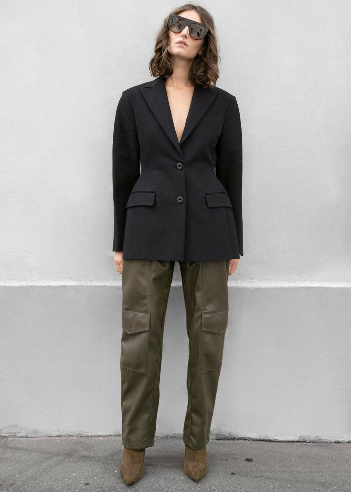 Colette Hourglass Blazer Black - Women