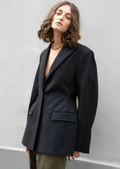 Colette Hourglass Blazer Black - Women