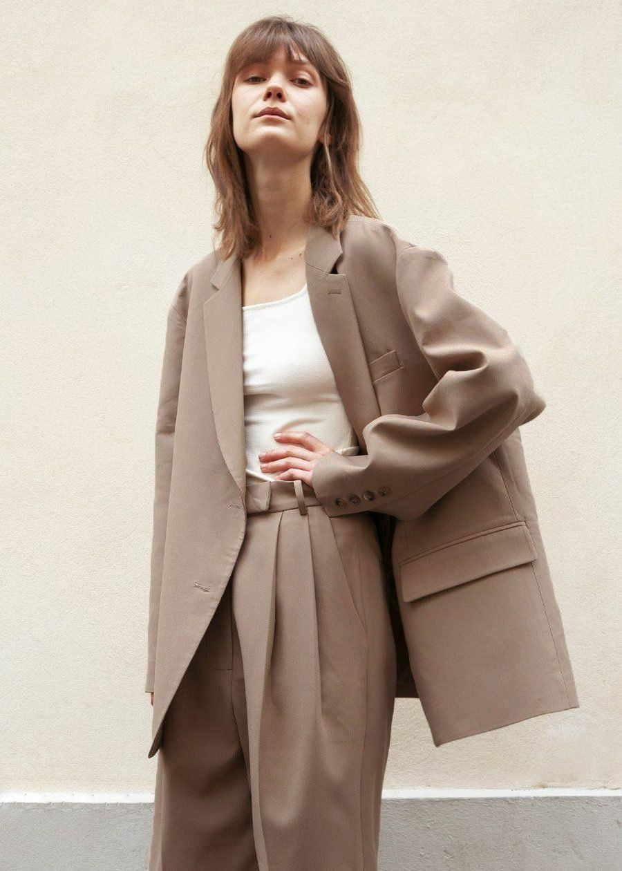 Bea Blazer Latte - Women