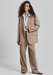 Bea Blazer Latte - Women