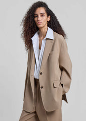 Bea Blazer Latte - Women