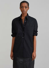 Lui Organic Cotton Shirt Black - Women