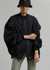 Lumi Bomber Jacket Black - Women