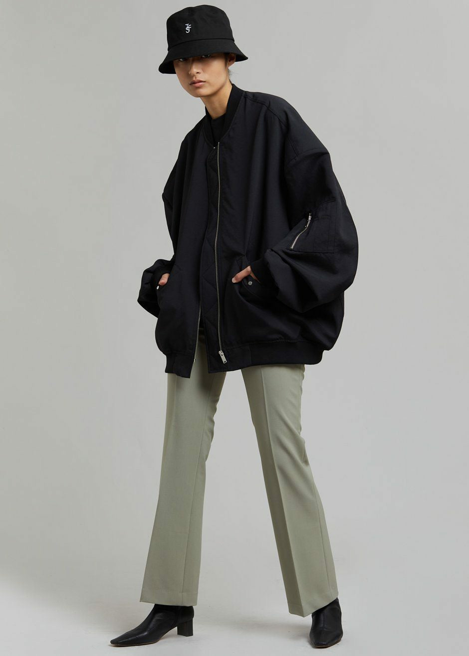 Lumi Bomber Jacket Black - Women