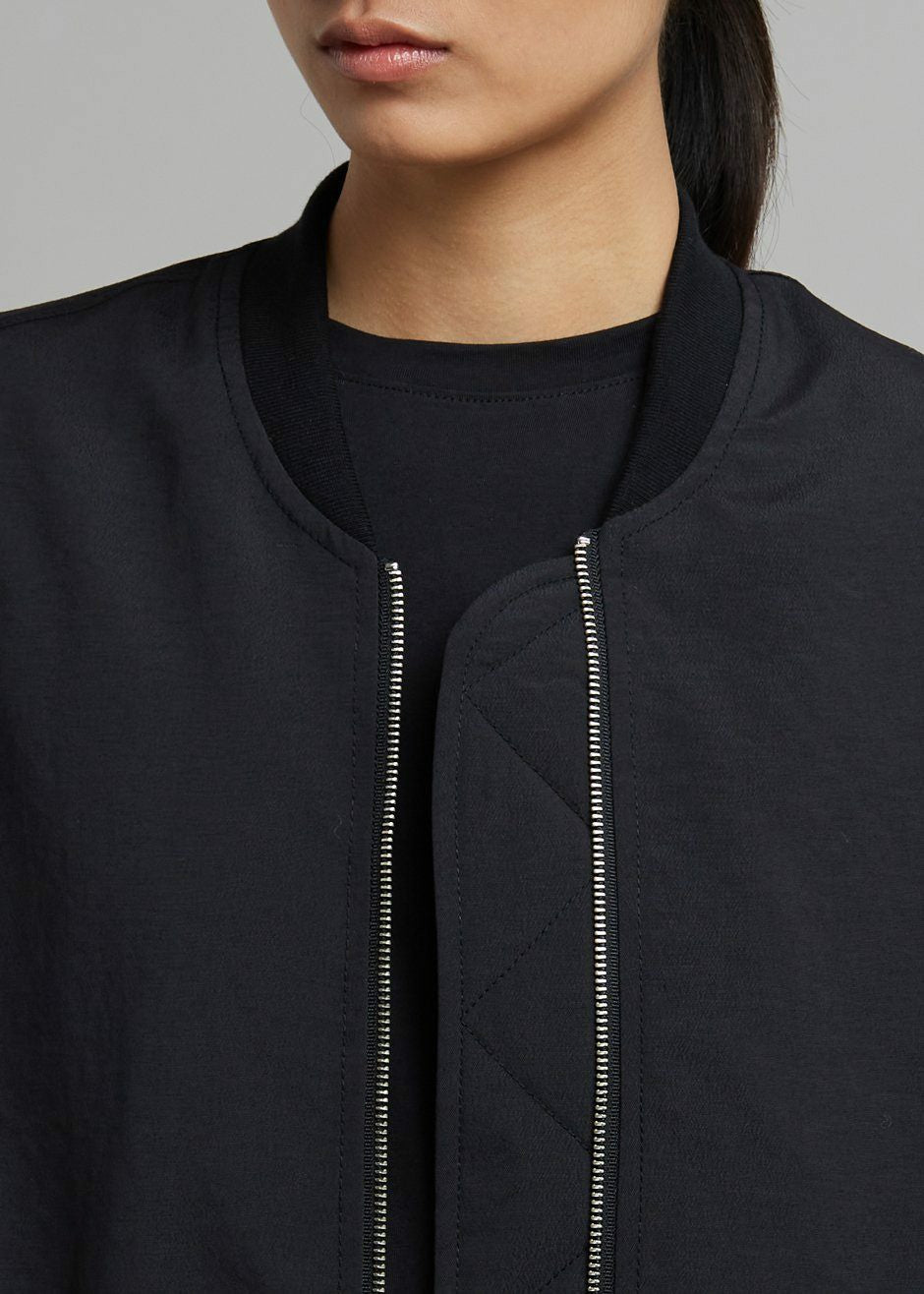 Lumi Bomber Jacket Black - Women