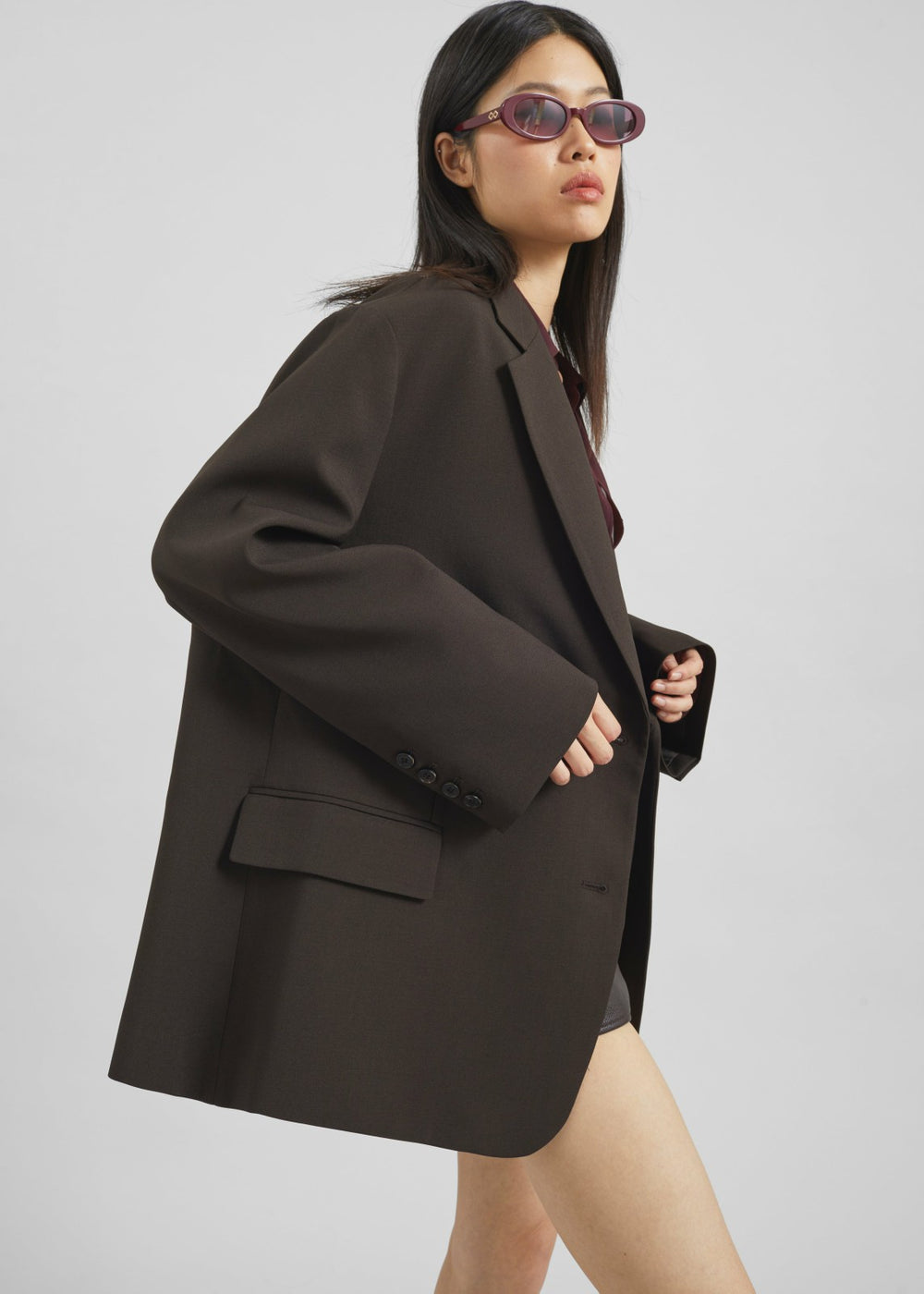 Bea Blazer Dark Espresso - Women