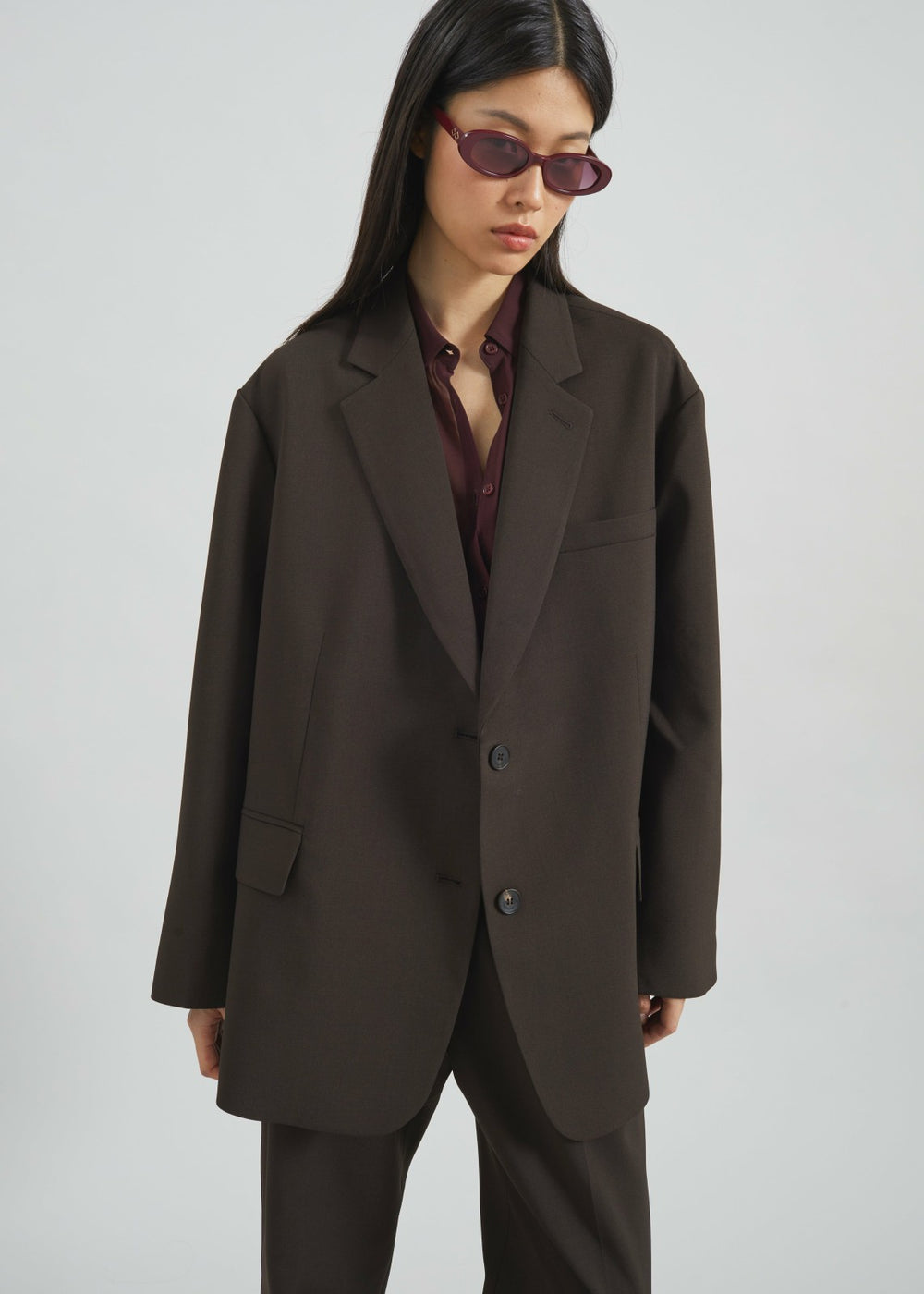 Bea Blazer Dark Espresso - Women