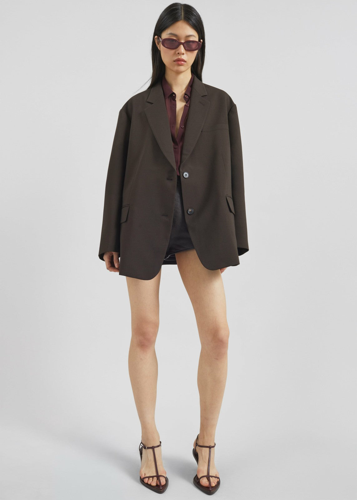Bea Blazer Dark Espresso - Women