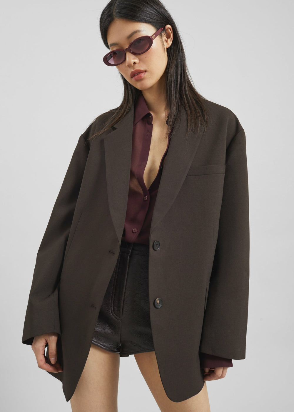 Bea Blazer Dark Espresso - Women