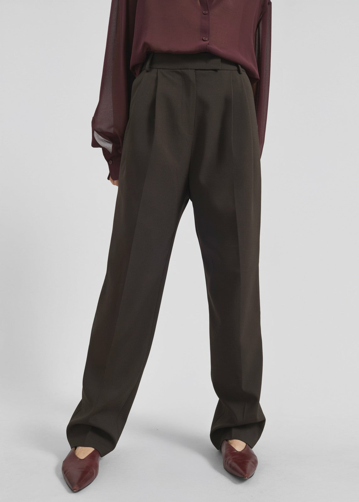 Bea Suit Pants Dark Espresso - Women