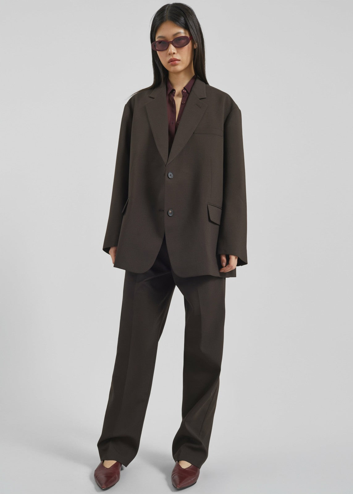 Bea Suit Pants Dark Espresso - Women