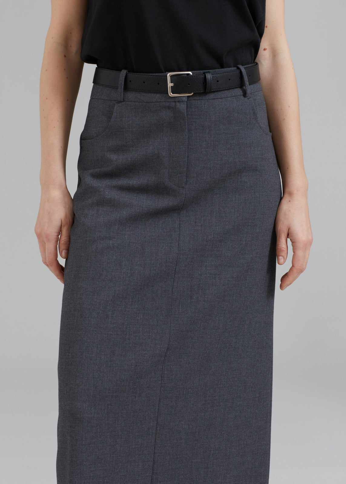 Toni Leather Belt Black - Women