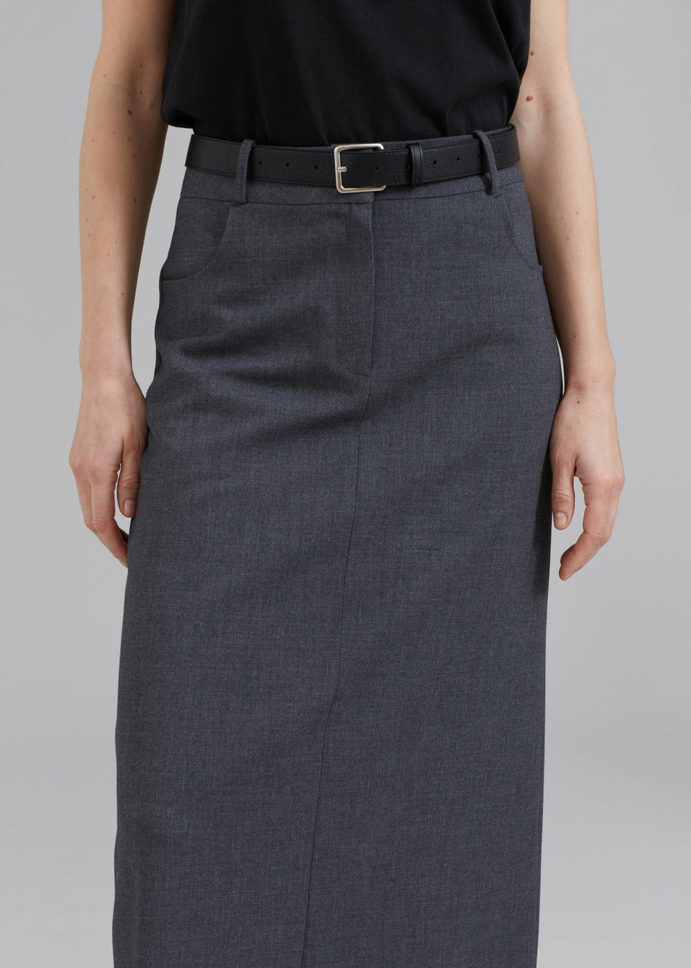 Toni Leather Belt Black - Women