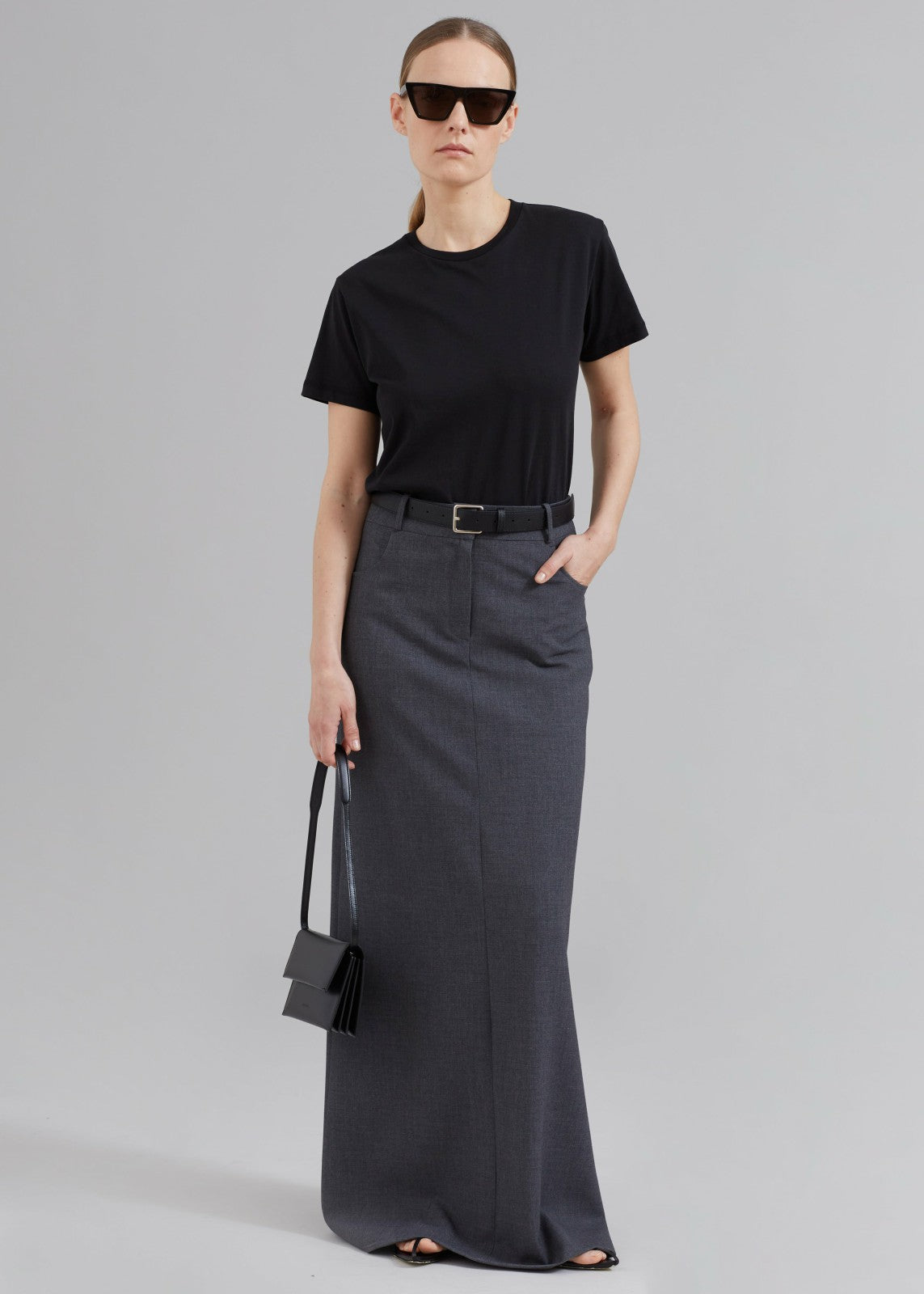 Toni Leather Belt Black - Women